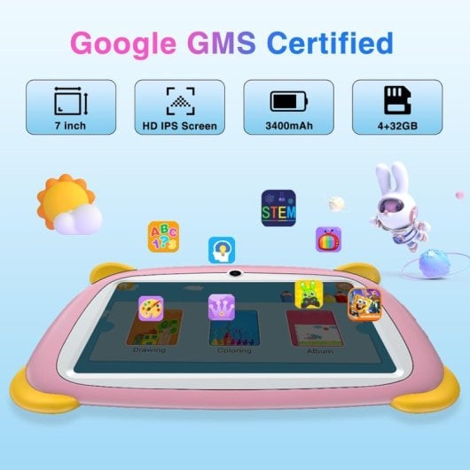 Doogee U7 2023 7" 2/32 Go Bleu