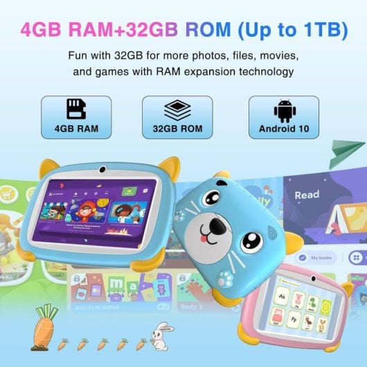 Doogee U7 2023 7" 2/32 Go Bleu