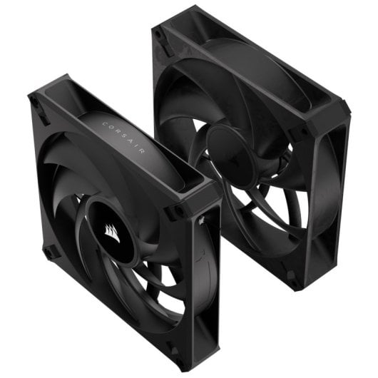 Corsair RS140 MAX PWM Dual Pack Ventilador Suplementario 140mm Negro