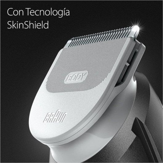 Bodygroomer Braun BG3350 Kabellos 80min Wasserdicht 3 Aufsätze