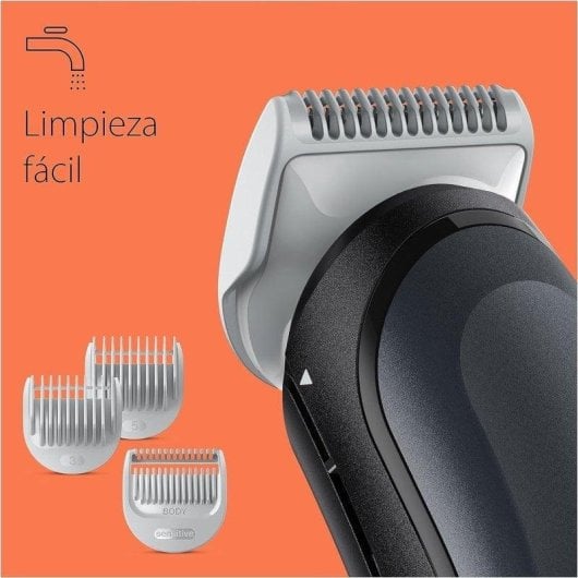 Bodygroomer Braun BG3350 Kabellos 80min Wasserdicht 3 Aufsätze