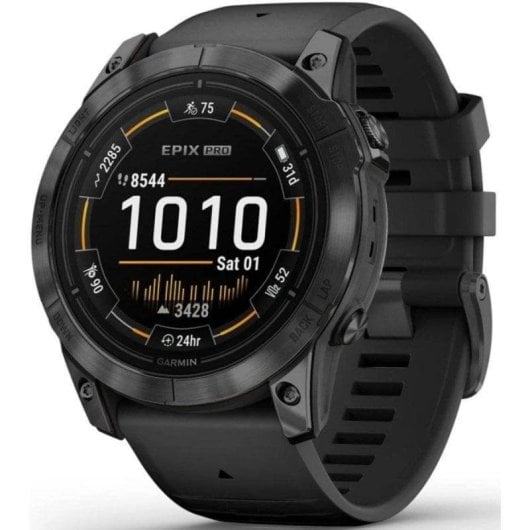 Garmin Epix Pro (Gen 2) GPS WiFi NFC 51mm AMOLED Cinzento/Preto Grande 10ATM SpO2 Pulsómetro
