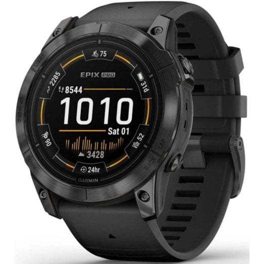 Reloj-Deportivo-Garmin-Epix-Pro-(Gen-2)-AMOLED-1.4"-GPS-32GB-Gris-Negro