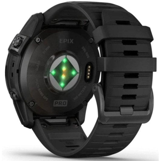 Garmin Epix Pro (Gen 2) GPS WiFi NFC 51mm AMOLED Cinzento/Preto Grande 10ATM SpO2 Pulsómetro
