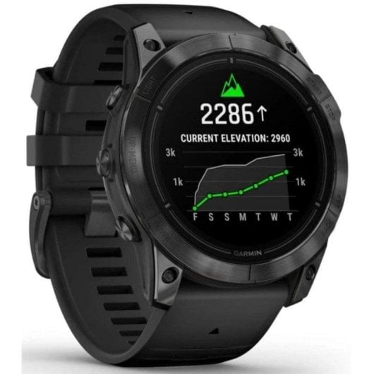 Garmin Epix Pro (Gen 2) GPS WiFi NFC 51mm AMOLED Cinzento/Preto Grande 10ATM SpO2 Pulsómetro