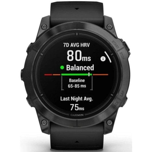 Garmin Epix Pro (Gen 2) GPS WiFi NFC 51mm AMOLED Cinzento/Preto Grande 10ATM SpO2 Pulsómetro