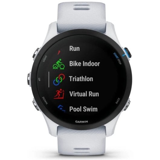 Garmin Forerunner 255 Musica Bianco / Smartwatch 46mm