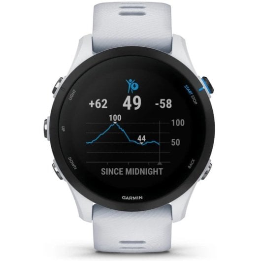 Garmin Forerunner 255 Musica Bianco / Smartwatch 46mm