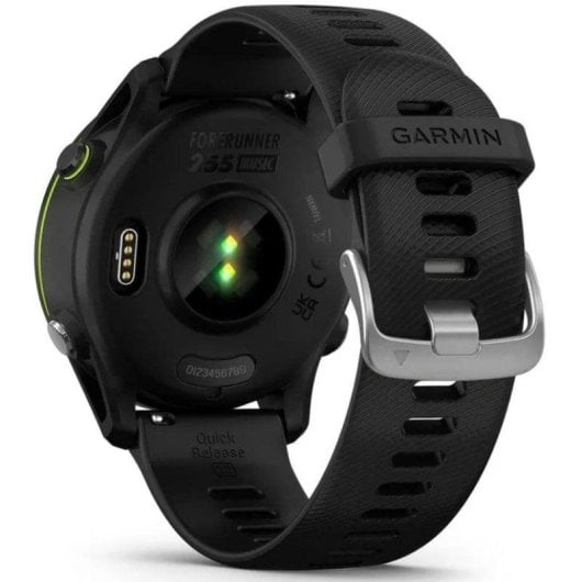Garmin Forerunner 255 Music Bluetooth GPS WiFi 46mm MIP Noir Taille Unique Étanche 5ATM SpO2