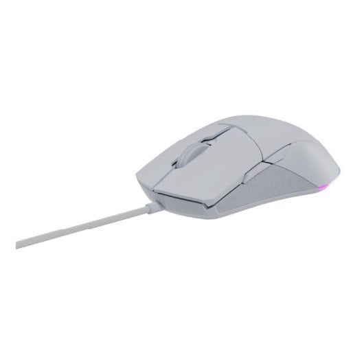 Mouse da gioco Newskill Chiron RGB 8000 DPI bianco