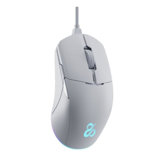 Mouse da gioco Newskill Chiron RGB 8000 DPI bianco