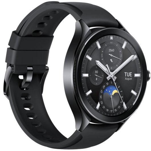 Xiaomi Watch 2 Pro 4G LTE GPS 46mm AMOLED Noir M Étanche 5ATM Pulsomètre SpO2 Sommeil