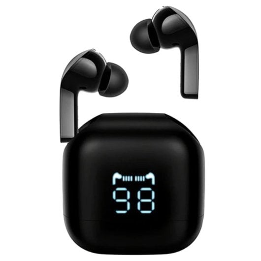 Cuffie Mibro Earbuds 3 Pro TWS con microfono e custodia di ricarica nere