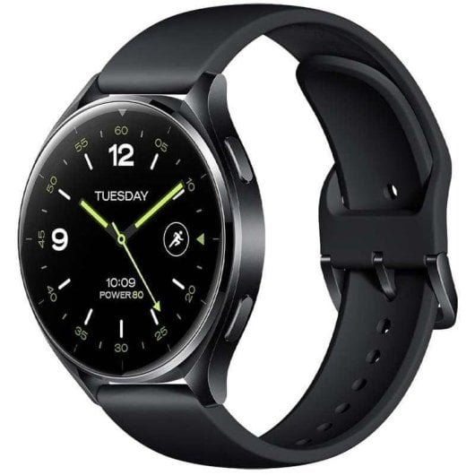 Xiaomi Watch 2 Bluetooth GPS NFC 46mm AMOLED Noir Autonomie 65h Etanche 5ATM SpO2 ECG