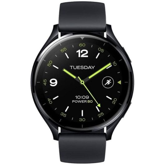 Xiaomi Watch 2 Bluetooth GPS NFC 46mm AMOLED Noir Autonomie 65h Etanche 5ATM SpO2 ECG