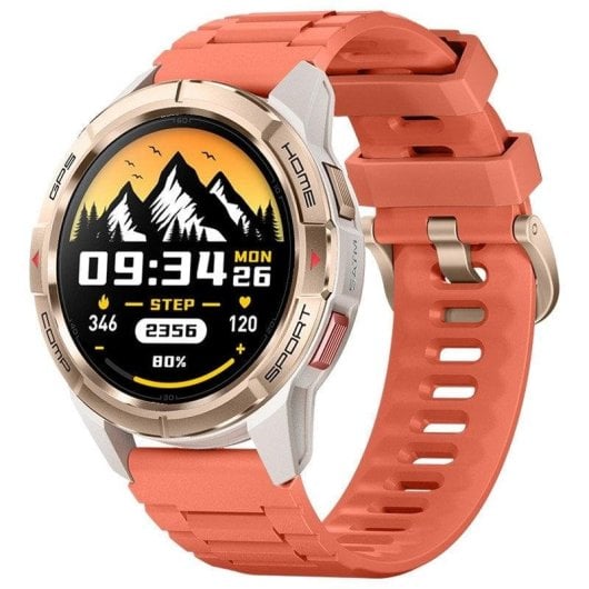 Mibro Watch GS Active Bluetooth GPS 47mm AMOLED Dourado 5ATM Monitor SpO2 Pulsómetro