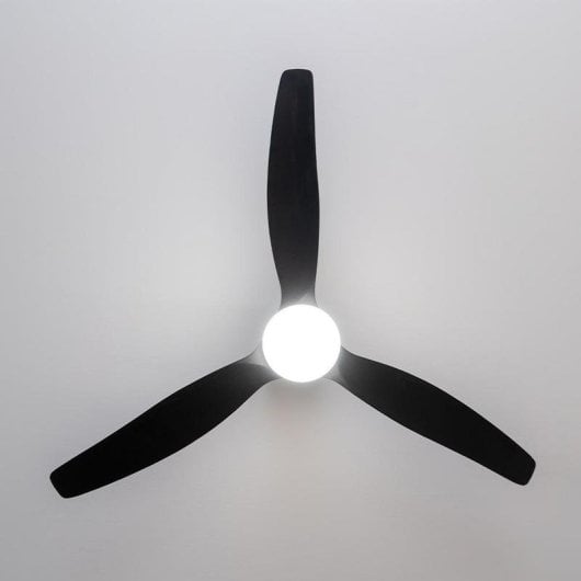 Ventilatore da soffitto Cecotec EnergySilence Aero 5600 Aqua Ironblack 40W WiFi LED 132 cm