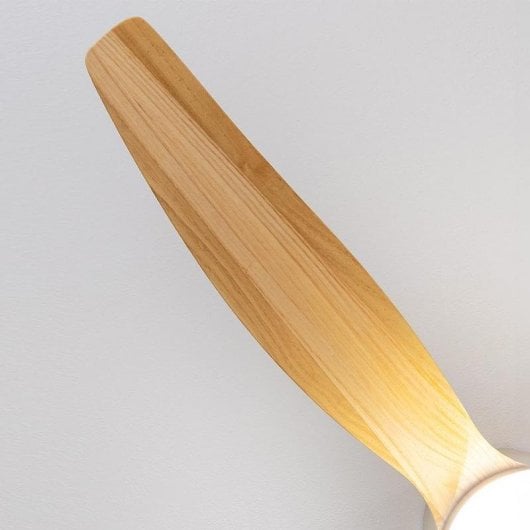 Ventilatore da soffitto Cecotec EnergySilence Aero 5600 Aqua Goldwhitewood WiFi LED IP44