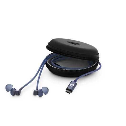 Energy Sistem Metallized Type C Auriculares con Cable Azules