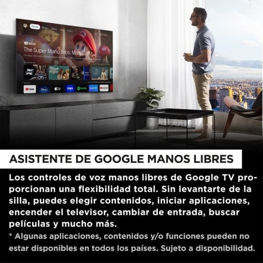 TCL 75C855 75" QD-MiniLED UltraHD 4K 144Hz Dolby Vision e Atmos Google TV Game Master Pro 3.0