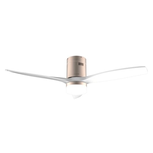 Ventilatore da soffitto Cecotec EnergySilence Aero 5600 Aqua Goldwhite 40W 52" WiFi LED