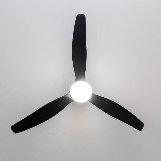 Ventilatore a soffitto Cecotec EnergySilence Aero 5600 Aqua WiFi 40W LED 132cm Nero Bianco