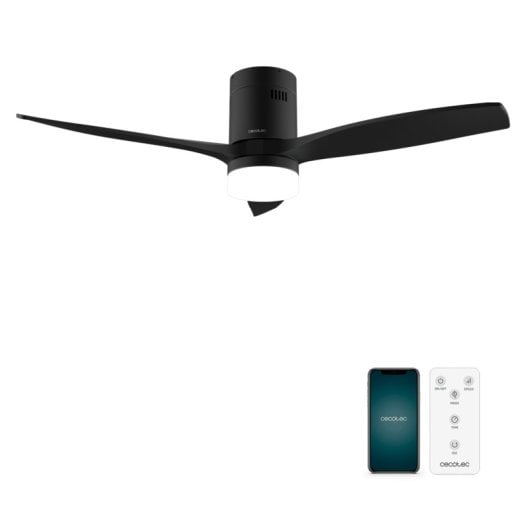 Ventilatore da soffitto Cecotec EnergySilence Aero 5600 Aqua 40W WiFi LED 132cm IP44