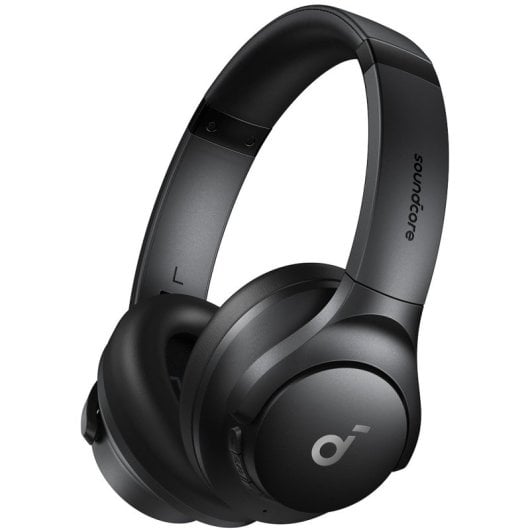 Soundcore Q20i Auriculares Inalambricos Híbridos con Cancelación Activa de Ruido Negros