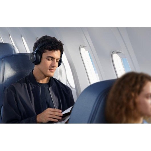 Auriculares Soundcore Space One sans fil Bluetooth avec réduction active du bruit noirs