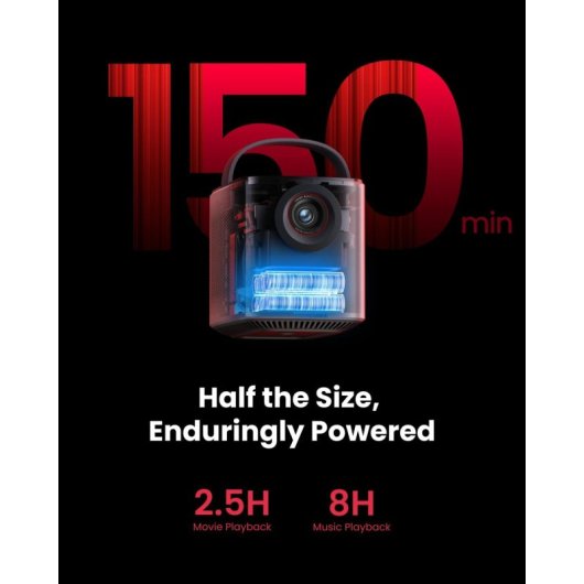 Nebula D2325 DLP Mars 3 Air Proyector Portáble ANSI FullHD Google TV 400 Lúmenes