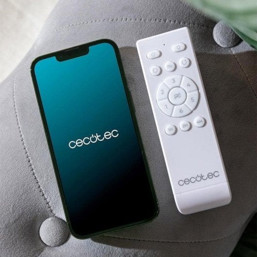 Ventilador de techo Cecotec EnergySilence Aero 5600 Aqua WiFi LED 52" IP44 6V