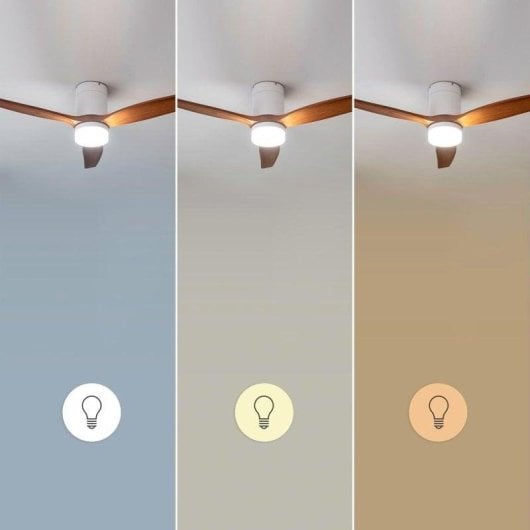 Ventilador de techo Cecotec EnergySilence Aero 5600 Aqua WiFi LED 52" IP44 6V