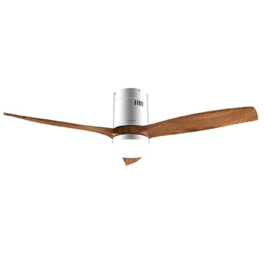 Cecotec EnergySilence Aero 5600 Aqua Irondarkwood Connected Ventilador de Techo con Luz y Mando 40W