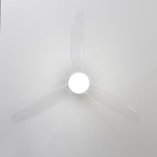Ventilatore da soffitto Cecotec EnergySilence Aero 5285 Sun Blacktransparent con Wi-Fi 40W IP44