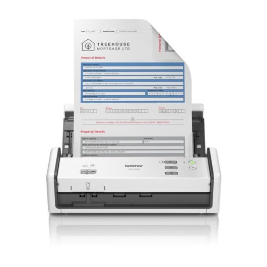 Brother ADS-1300 Escáner Documental Compacto con Alimentador de Documentos ADF Dúplex USB