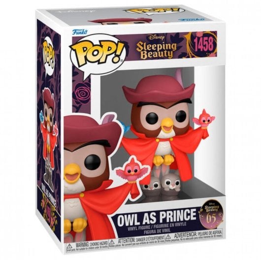 Funko Pop 65th Anniversary Dornröschen-Eule als Prinz