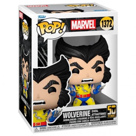 Fumko Pop 50e anniversaire Wolverine avec Adamantium