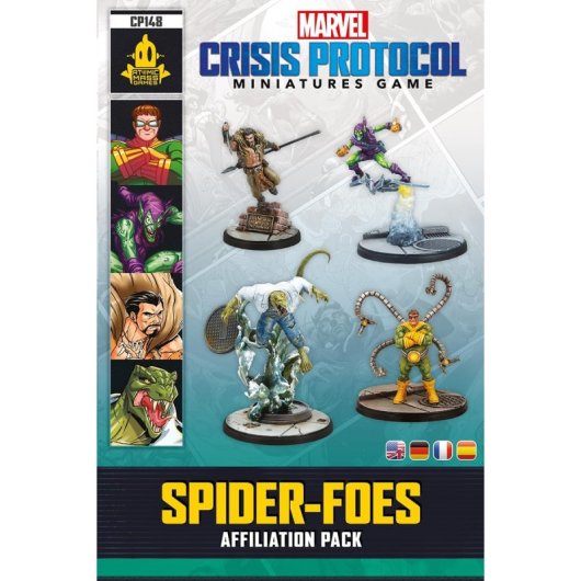 Atomic Mass Games Marvel Crisis Protocol : Jeu de société multilingue Spider-Foes