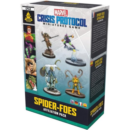 Atomic Mass Games Marvel Crisis Protocol : Jeu de société multilingue Spider-Foes