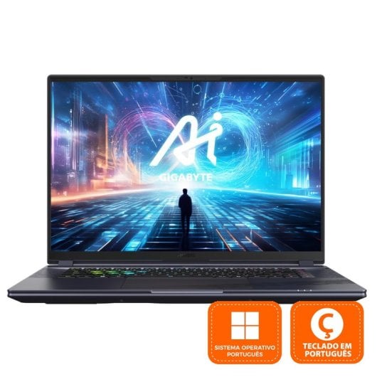 COMPUTER PORTATILE GIGABYTE 16X ASG-53PTC54SH I7-14650HX 16GB 2 X SSD 1TB 16&quot; PORTOGHESE PT