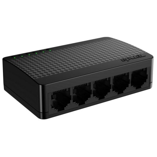 Tenda SG105M V1 Switch Gigabit 5 Puertos MDI-X Negro