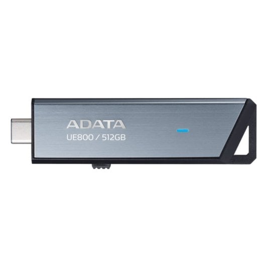 Adata UE800 Unidad Flash USB 512GB USB-C 3.2 Gen 2 Plata