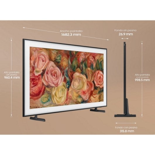 Samsung The Frame TQ75LS03DAU 75" QLED UltraHD 4K HDR Smart TV