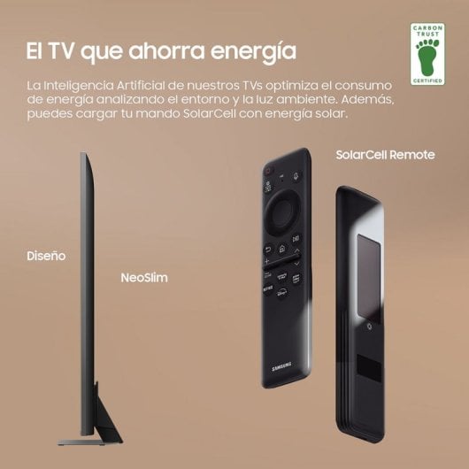 Samsung 55” Neo QLED QN85D 4K Mini LED Procesador NQ4 AI Gen2 con IA con Resolución 4K Mejorada
