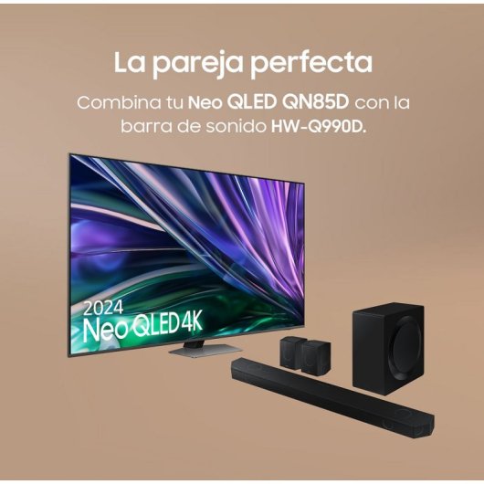 Samsung QN85D 75" Neo QLED UltraHD 4K NEO QUANTUM HDR Smart TV com IA