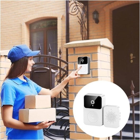 Klack Timbre Inteligente Wifi con Cámara y Micrófono