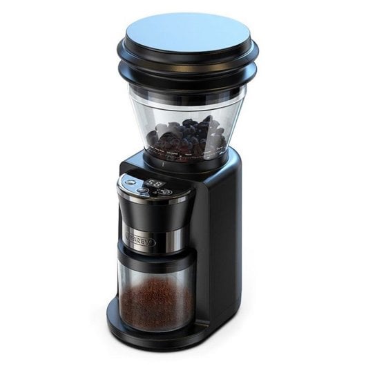 Macinacaffè elettrico HiBREW G3 34 marce 220W Nero
