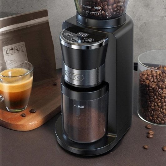 Macinacaffè elettrico HiBREW G3 34 marce 220W Nero