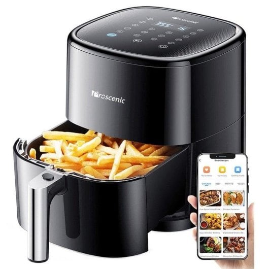 Friteuse sans Huile Proscenic T22 5L 1500W Avec SuperDenoise et Recettes Programmées