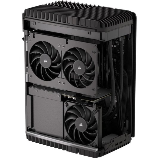 Corsair ONE i500 Wood Dark PC Liquid Cooled Intel Core i9-14900K/32GB/2TB SSD/RTX 4080 SUPER